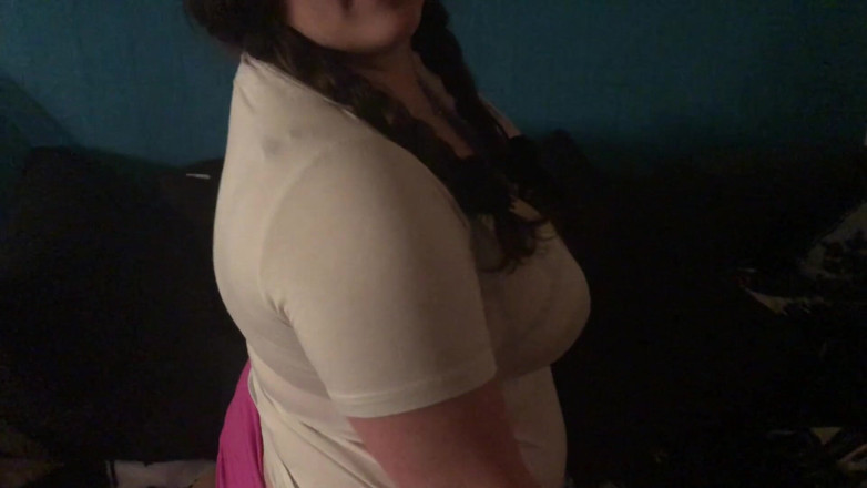 AmateurBBW: Nylon slut wants to be fucked