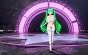 Smixix: Hatsune Miku Enormes tetas desnudan danza hentai vocaloid Bibbidiba Song...