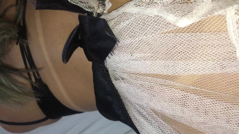 Carol and wife's shorts: Domestic wife costume