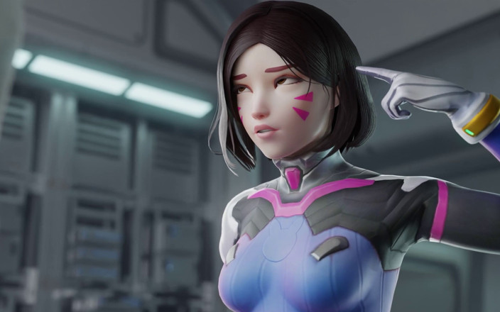 Orlikx: D.va - Pop Star Contract BBC 3D Overwatch Porn
