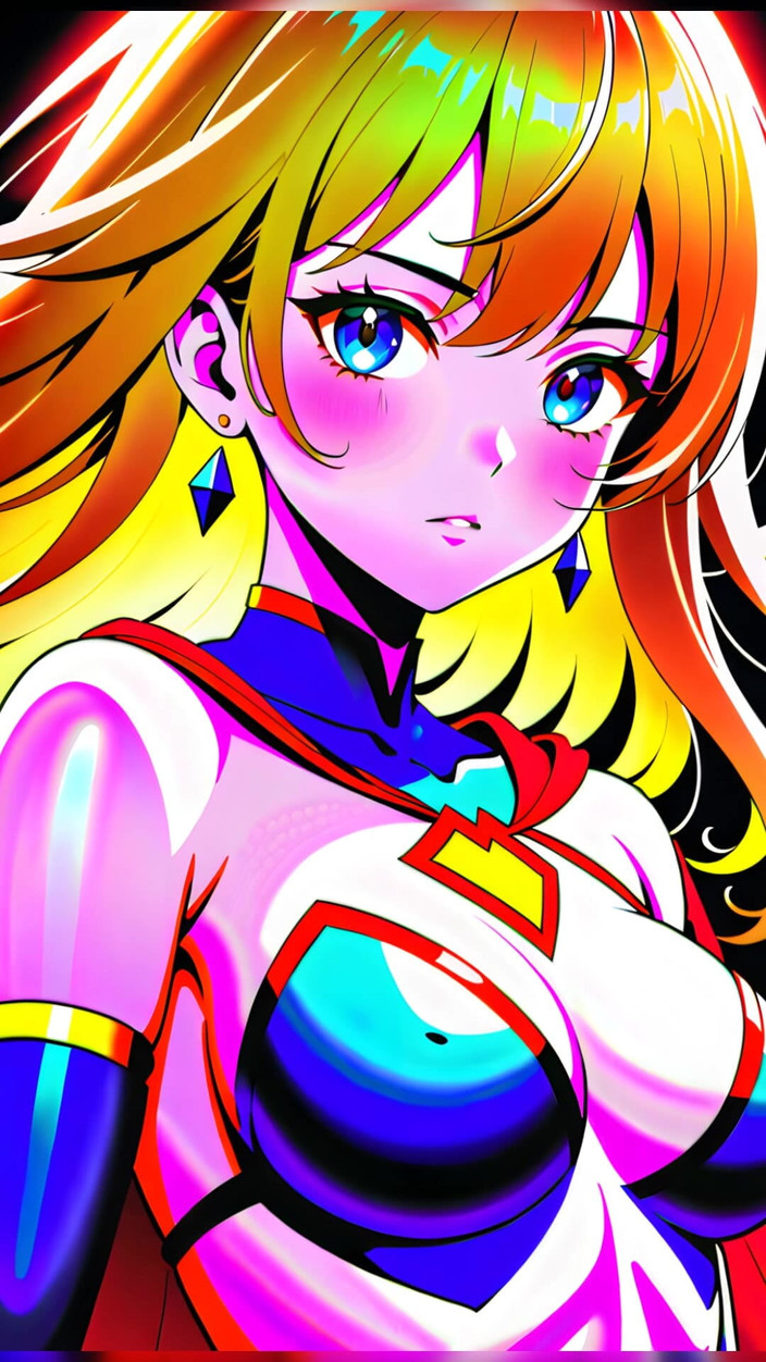 LustRender: Radiante Skystar - nsfw - esperanzada superheroine ai slideshow