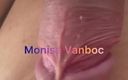 Monisa Vanboc: Precum, чтобы лизать в вкусном молоке Crystal Clear