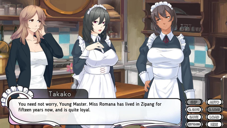 Dirty GamesXxX: Maid Mansion: rich master and his asian house maids, beautiful...