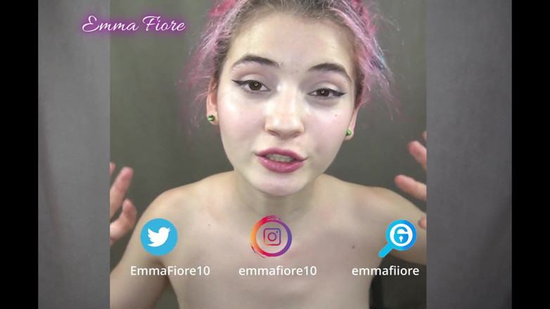 Emma Fiore: Teen Breaks Her Little Ass with a Giant Dildo - Emma...