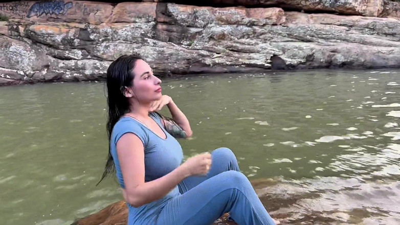 Jenifer Play: Sex in the River with My Boyfriend's Best Friend