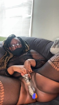 Glass Dildo Solo Fun 01