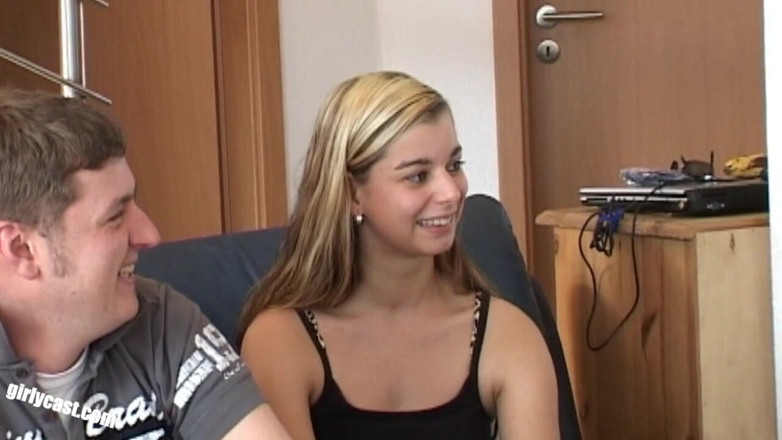 Girlycast: Sweet Melanie First BBC &amp; Threesome While Her Boyfriend Is Watching