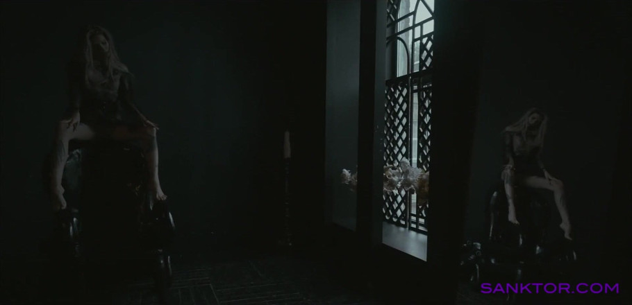 SANKTOR: Tattooed teen is dancing in the dark room