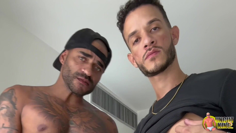 UncutKing: Хуище Xl Без Презерватива, Необрезанный Королевский Групповой Гей-секс