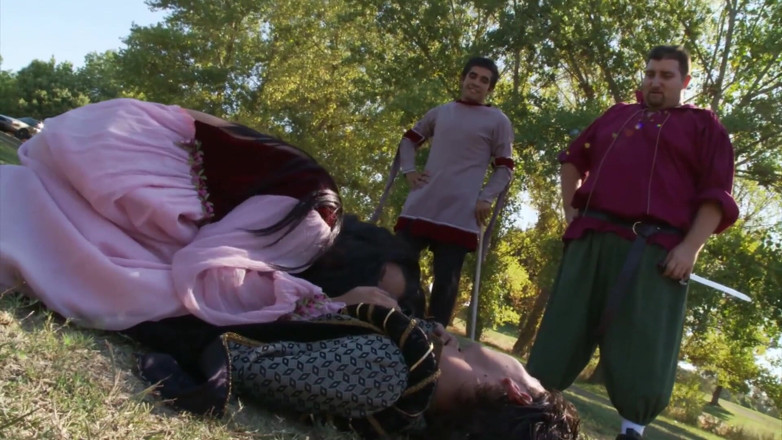 Full porn collection: After the jousting you can also fuck - Young skinny teen