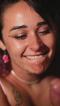 I Gave My Pussy to My Friend in the Party Garden
