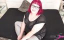 Abby Strange: Deutsche goth bBW abby, seltsamer creampie von einem fremden