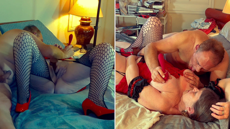 Carmen Angel: Бабушка Carmen: трах дилдо, вибраторов и члена на свидании