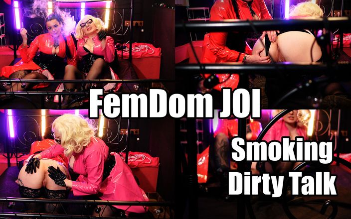 Arya Grander: FemDom喫煙JOIと失礼な淫語