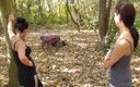 Femdom Austria: Long Session in Woods with Grandpa Pet Slave - Long Version