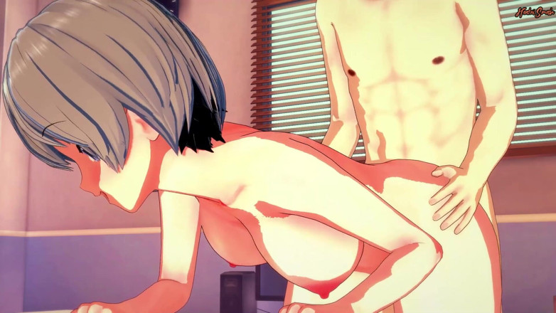 Hentai Smash: Uzaki-chan dikongkek gaya doggy di biliknya - Uzaki-chan Hentai.