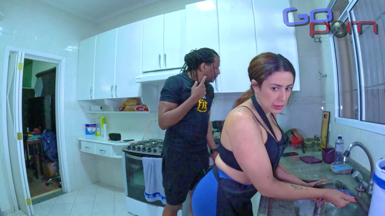 Go Porn: Maid Tries to Please the American and Fucks Him Hot...