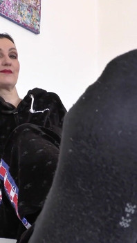 Pamper Your Owner - Black Socks After Exercise, POV, JOI, Lady Victoria Valente