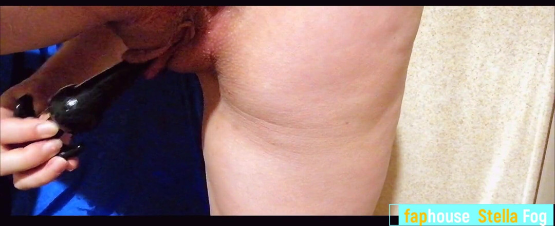 Stella Fog: It's my first masturbation video on camera