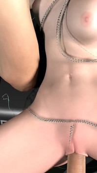 Stuffing Every Hole on Miku's a Body in a Furious Threesome
