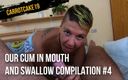Carrotcake19: Our cum in mouth and swallow compilation #4