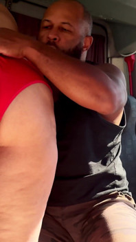 72 Years Old BBW Stepmom Picked up for Anal Bus Sex