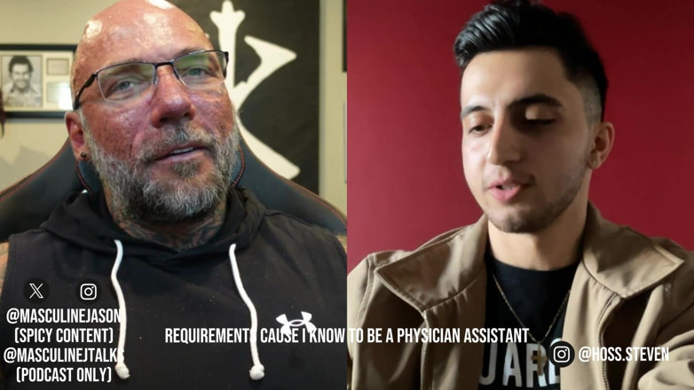 Raw and Uncensored with Masculine Jason: Redemption Interview with Steven Hosseini (episode 20)