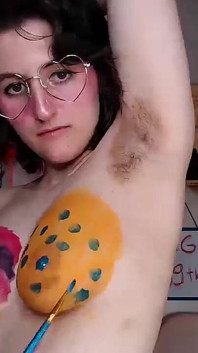 Big Natural Tits Colored for Easter