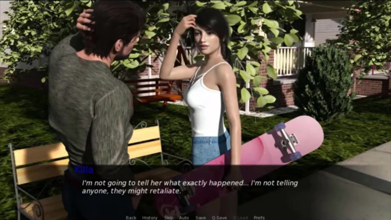 Visual Novels: Pine falls part 14