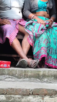 Bhabhi and Dewar Outdoor Bathroom Sex