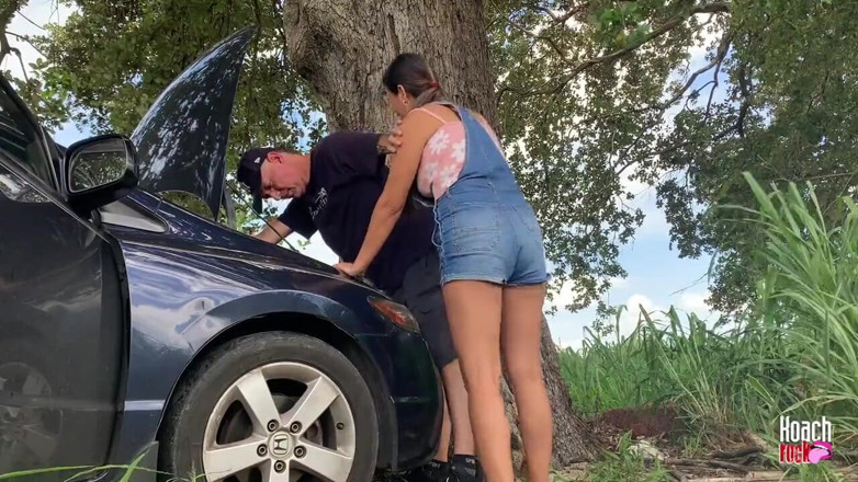 thundass: Smelling and Licking the Mechanic's Ass to Pay for the...