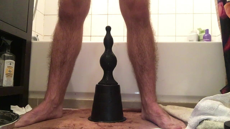 Turtlewax: Anal Fun - 2018.1.5 - Asshole destruction - large rough dildo