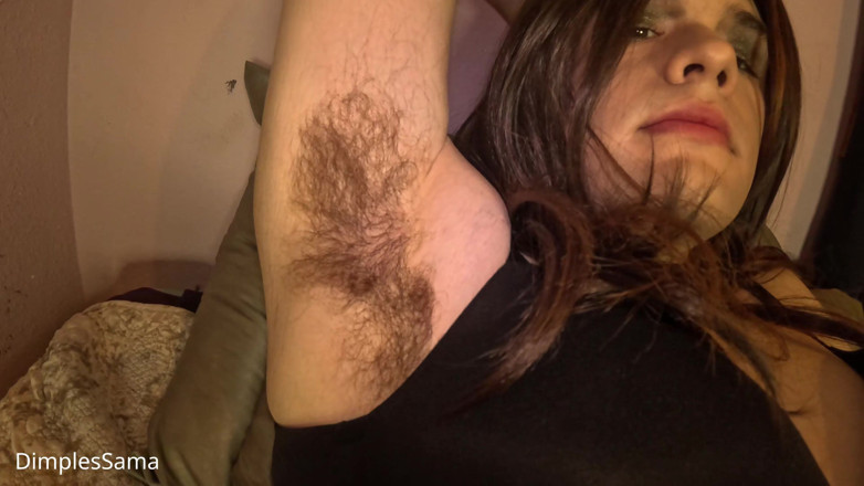Miss Dimples: Sniff My Hairy Armpits
