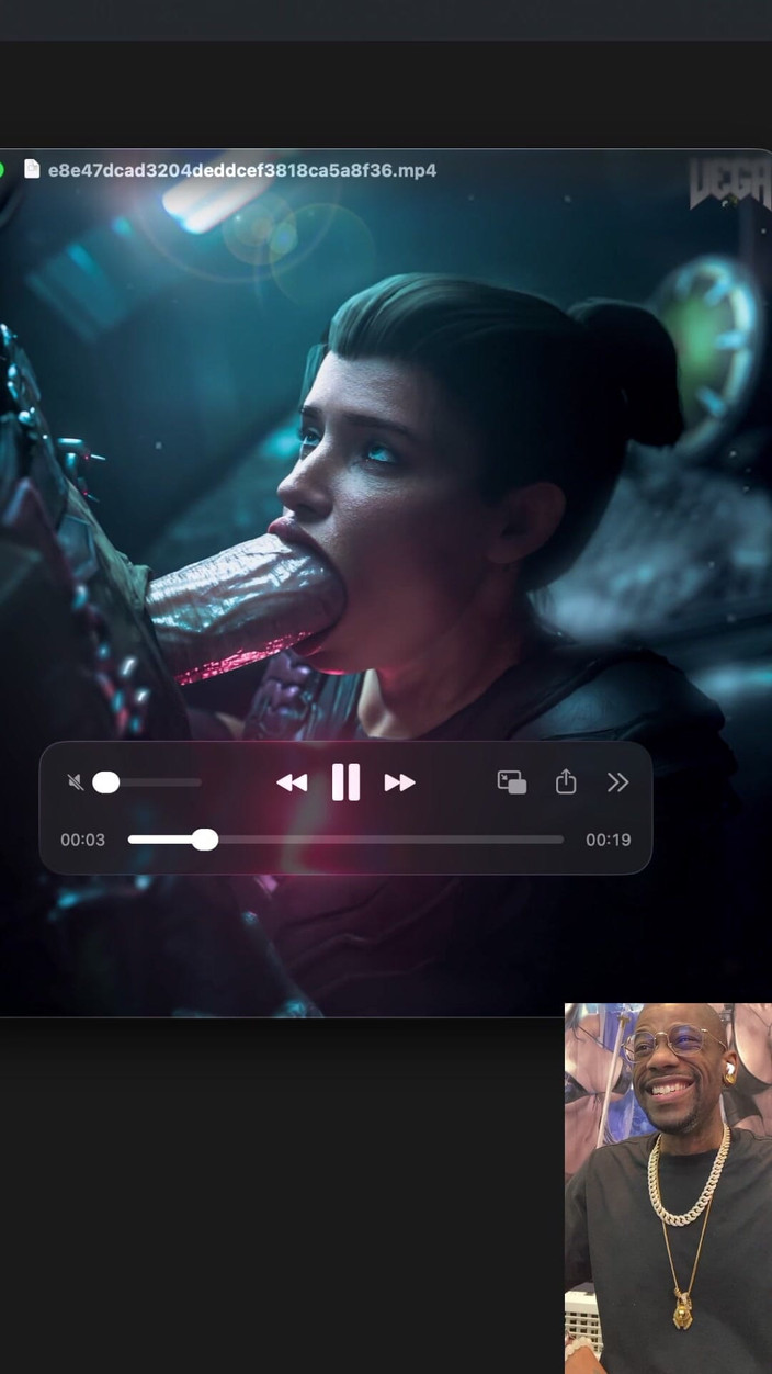 Good news media: Pogromca Doom Uzyskiwanie jego kutas głębokie gardło przez dziwkę