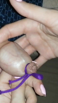 31 Minutes with a Tied Foreskin! Then Lots of Precum and a Gorgeous Cumshot