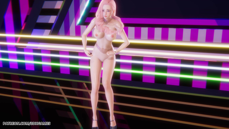 3D-Hentai Games: Newjeans - Asap - Seraphine Sexy Striptease