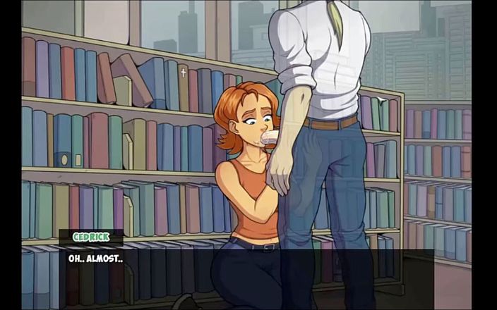 Cartoon Play: Witch hunter part 24 - suck in library