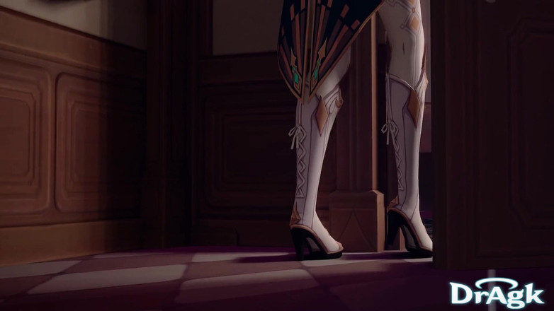 DrAgk: Mondstadt grup seks partisi mona jean eula motelde sikişiyor genshin çarpma 3d...