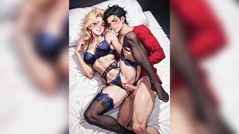 Shemale AI Porn: Pantat bahenol waria ini dientot habis-habisan sama kontol besar