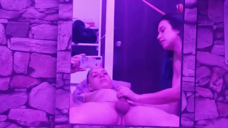 SaraFilms: Saya meminta pantatnya kepada pacar kurus saya dan dia memberikannya...