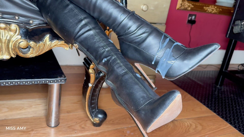 MissAmySamuels: Mangia la sborra dai miei stivali istruzioni per mangiare sborra