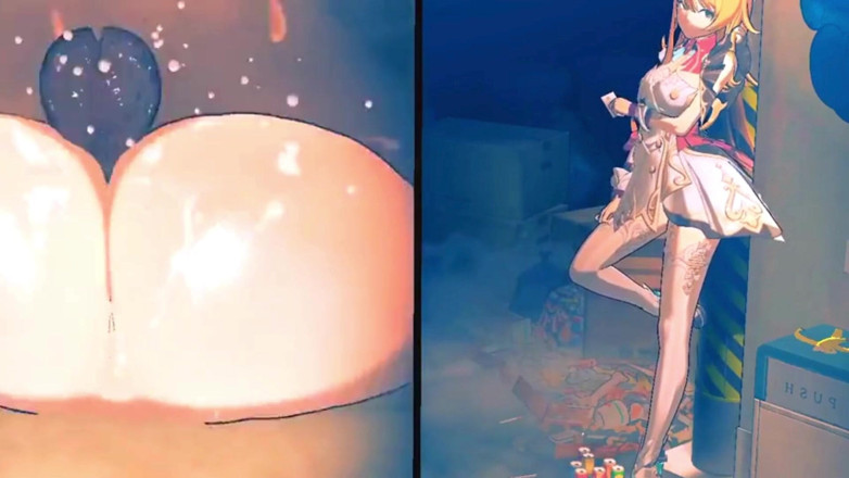 NSFWOtaku: Genshin Impact - Escoffier Hardcore Moaning Creampie Squirt Fuck - 3D Hentai Animations