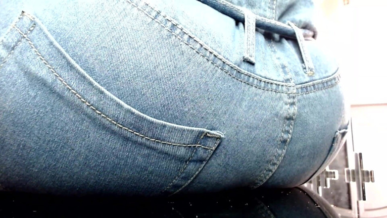 Maeling: Trampled in Denim Jeans and Ass