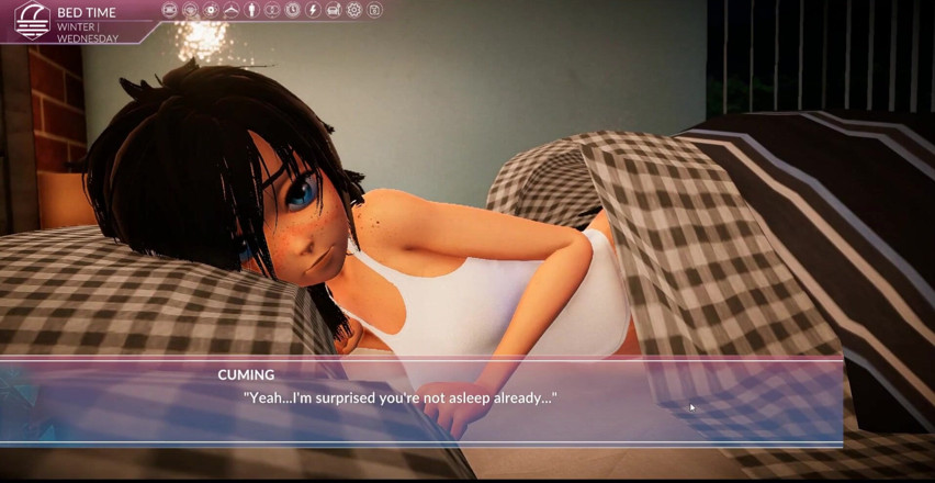 Cumming Gaming: Our apartment [Xmas Hentai porn play], ep.4 - Romantic couch sex for...