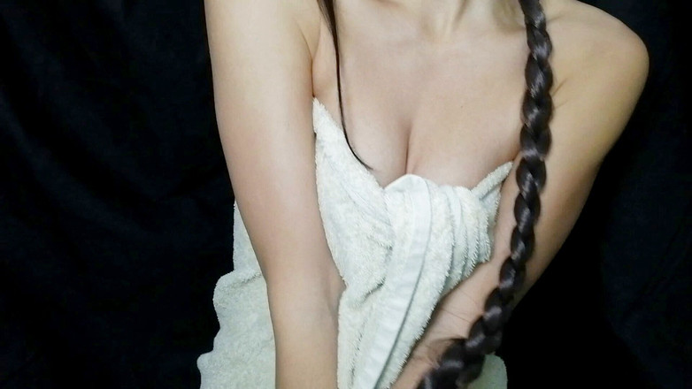 Nipple Stock: Bellissimi capezzoli gioca dopo la doccia