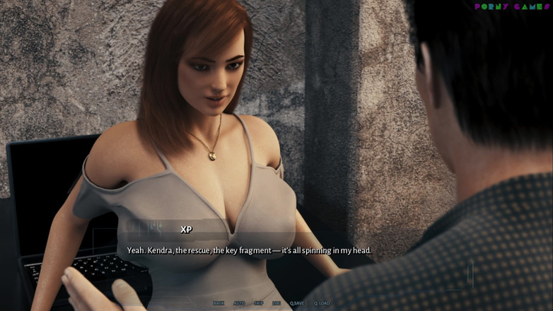 Porny Games: Кибернетическое соблазнение 1-м членом - секс на складе с возбужденной рыжей дамой 30