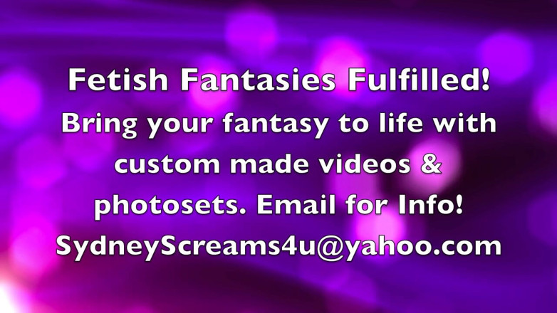 Sydney screams fetish: Single Balloon Masturbation to Pop - HD