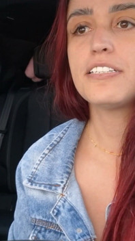Naughty Rideshare Driver Fucked Her Naughty Passenger Without a Condom!