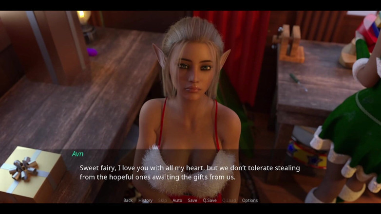AVN Teller: The Lust City - 18 Year Old Busty Cristmas Elf Shows Her...