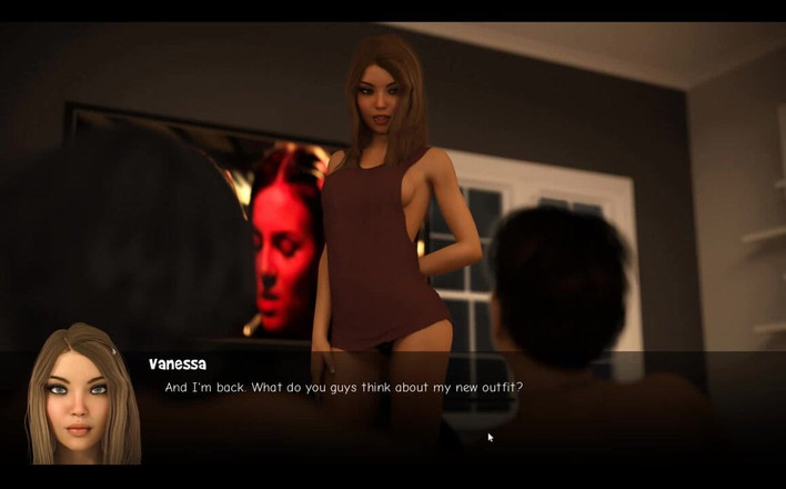 Erotic Krisso: No More Secrets - タイトなデニムショーツのブロンドのティーンの義理の妹